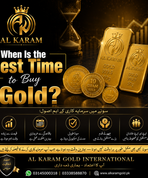 When We invest in gold